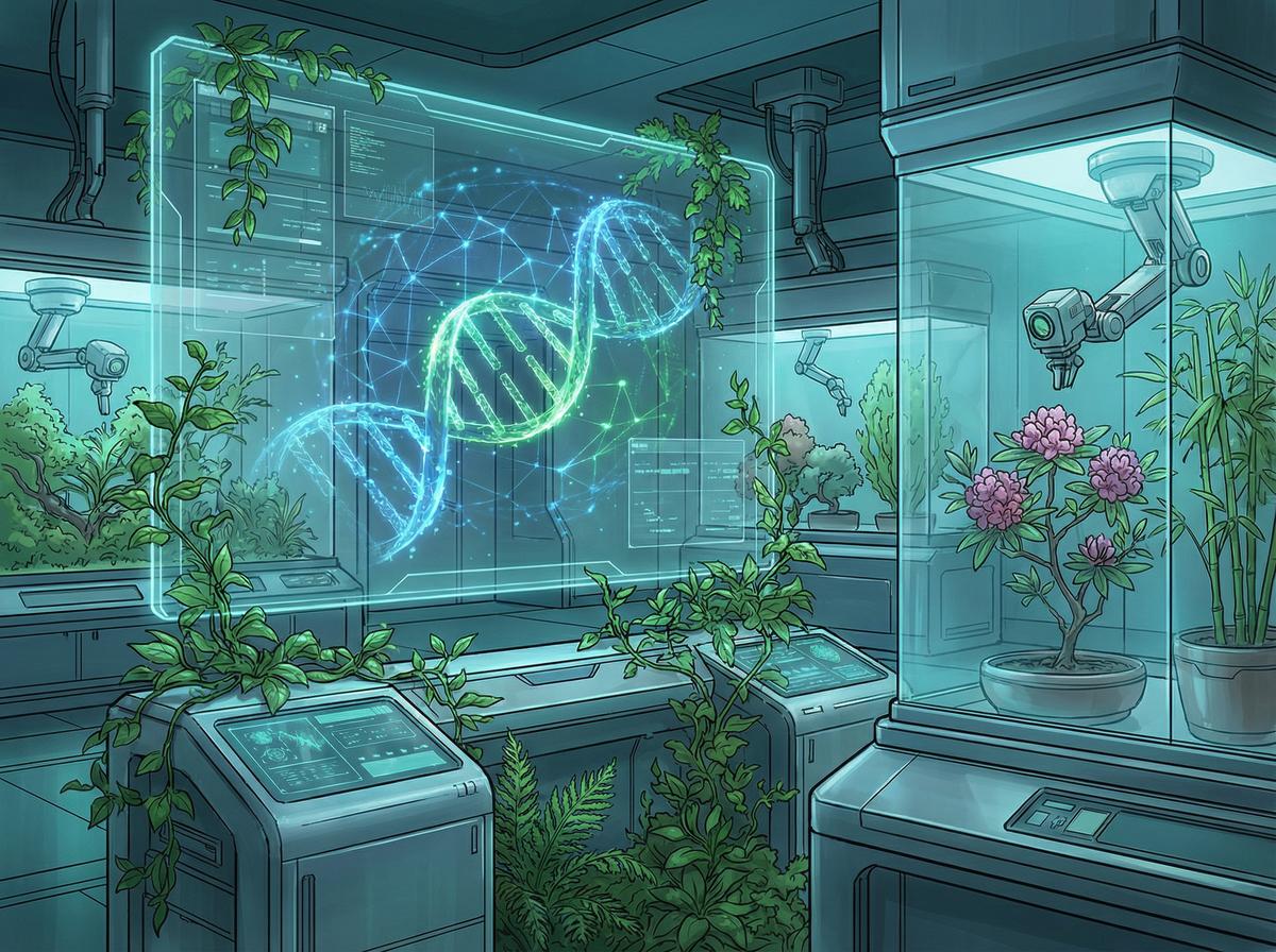 小蓝导航 AI植物视频剪辑