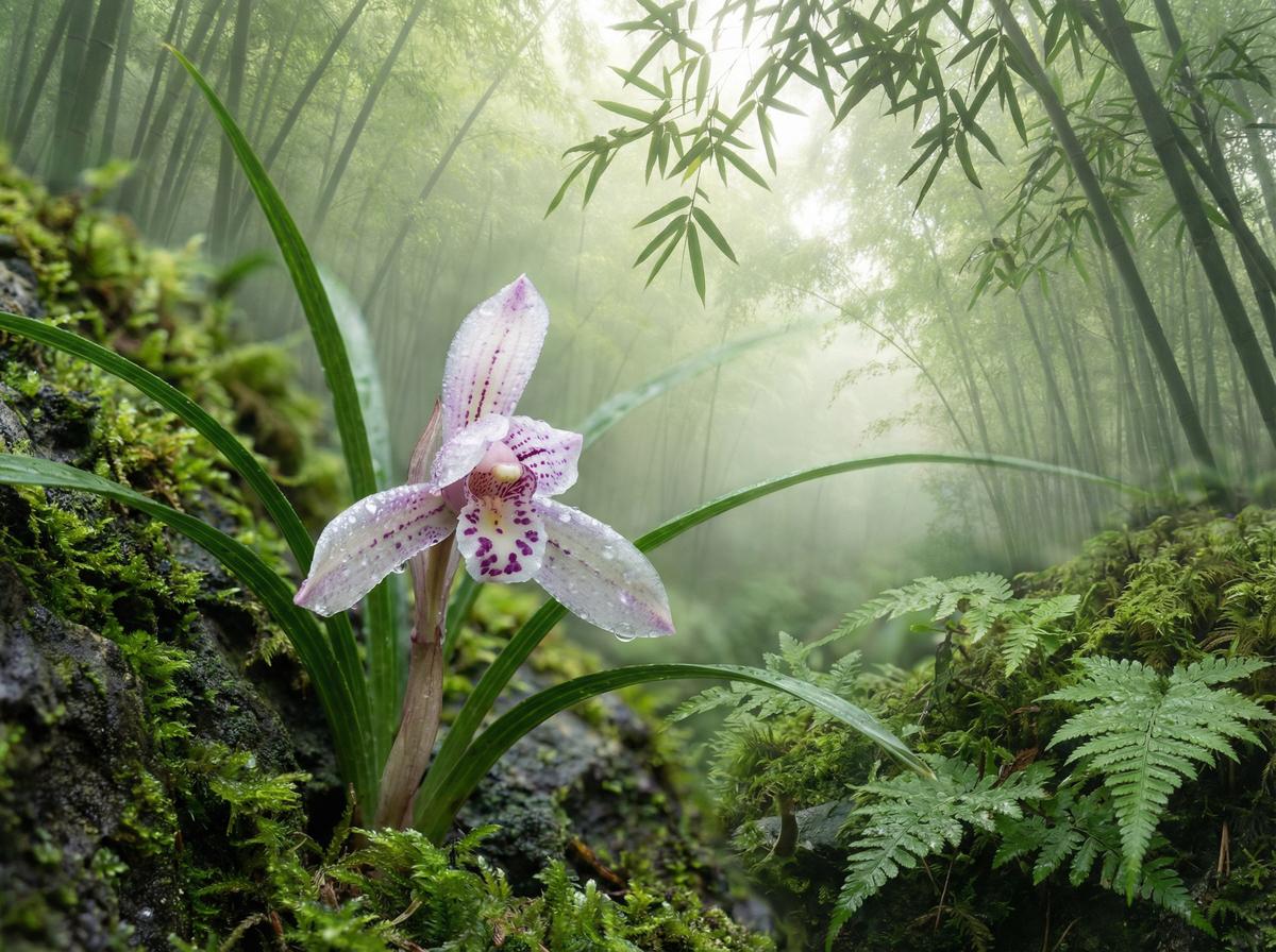 小蓝导航 - 峨眉山兰花测评视频