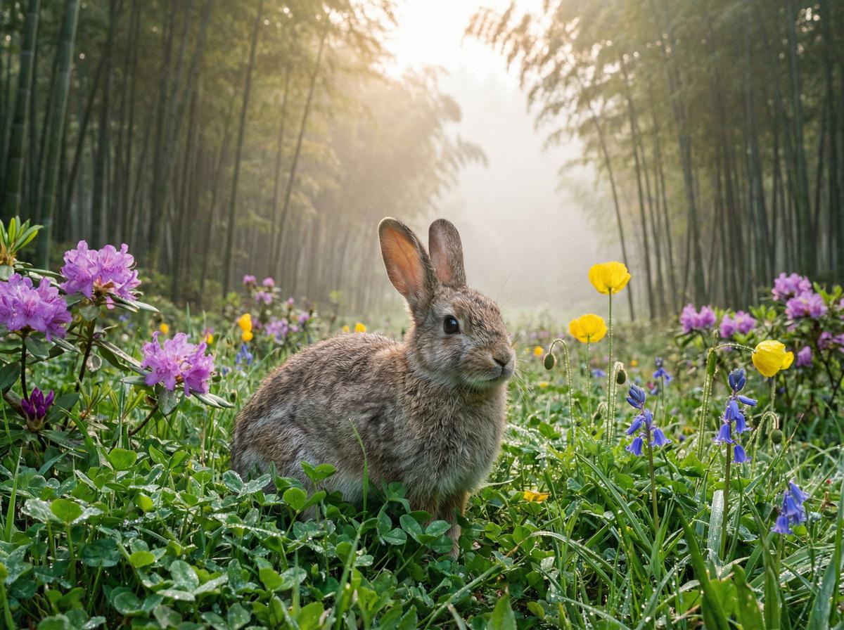 小蓝导航 - 困困兔与植物短视频